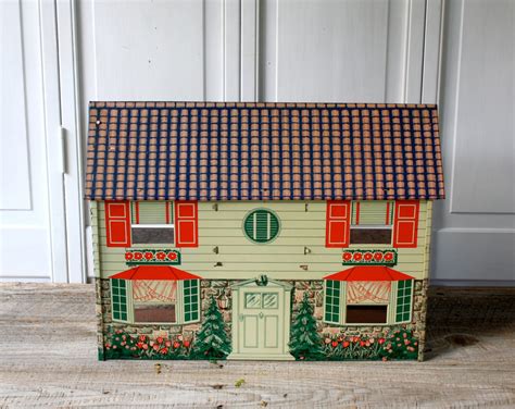 vintage metal doll houses for sale|doll houses from the 1960s.